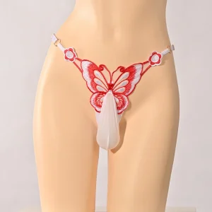 String éléphant en forme de papilion pour homme